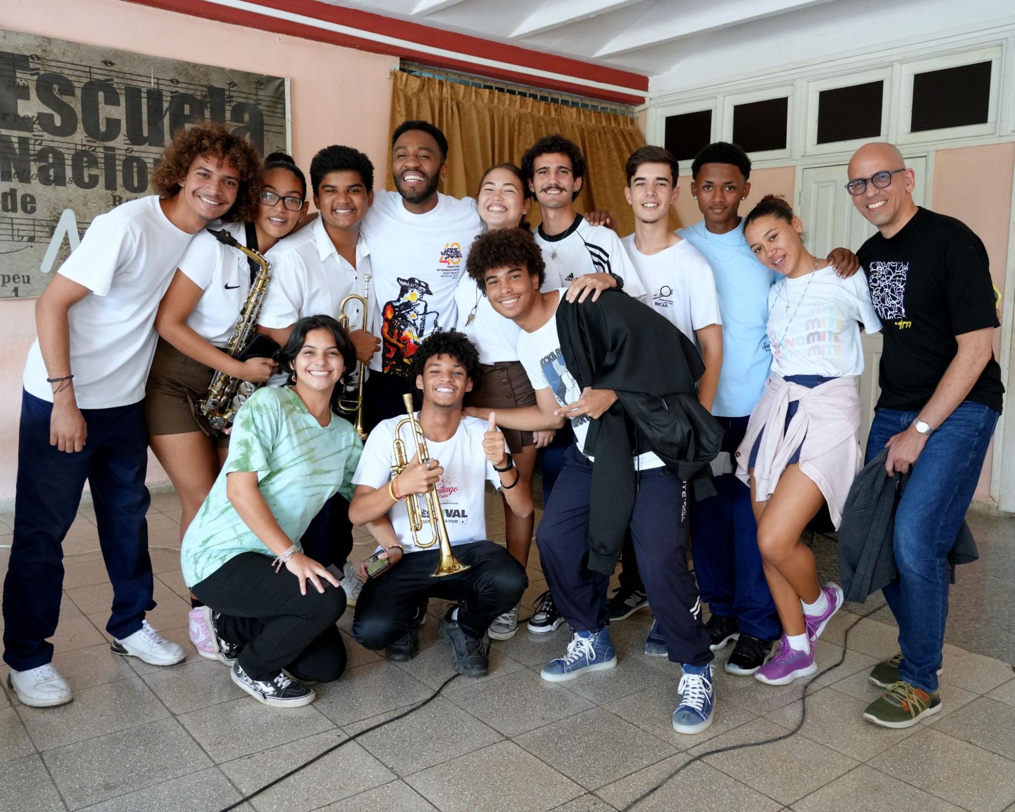Students at Escuela Nacional de Música
